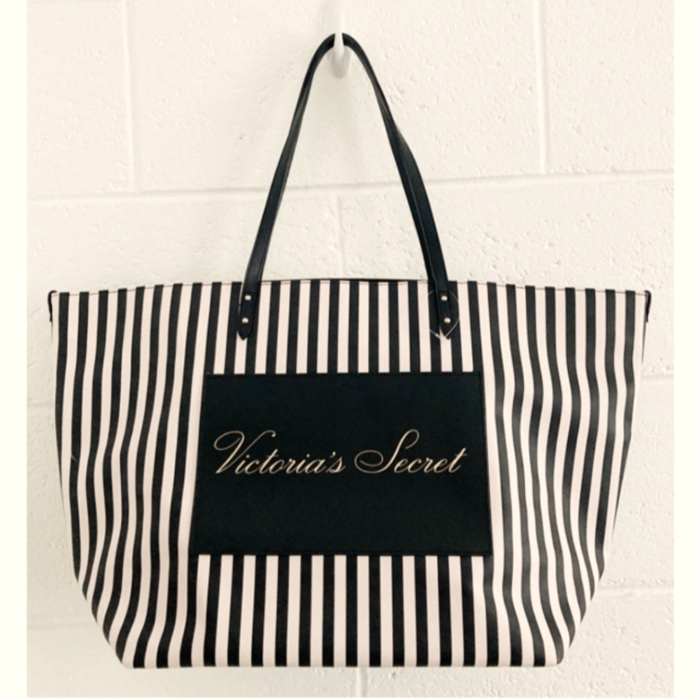 Victoria Secret Striped Tote